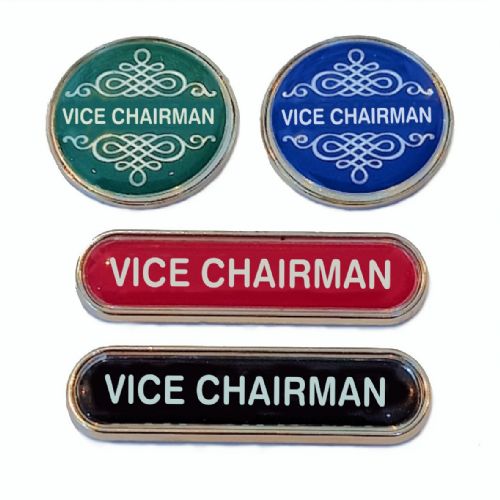 VICE CHAIRMAN badge